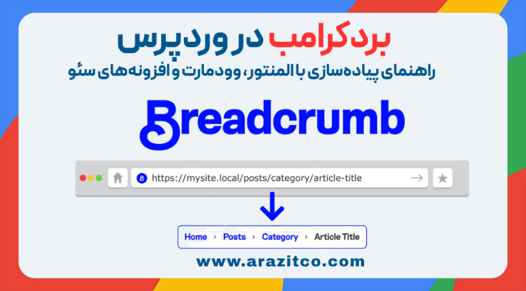 بردکرامب در وردپرس : راهنمای پیاده‌سازی با المنتور، وودمارت و افزونه‌های سئو